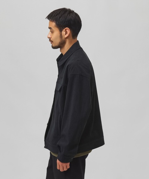 NEW BALANCE(ニューバランス)の「【別注】ニューバランス New Balance コーデュロイユーティリティージャケット 限定コラボ(ブルゾン・メンズ・ベージュ/ブラック・S/M/L/LL)」の18枚目の写真