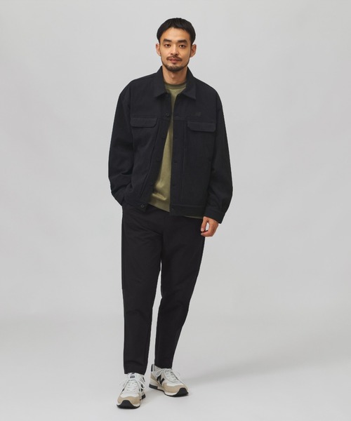 NEW BALANCE(ニューバランス)の「【別注】ニューバランス New Balance コーデュロイユーティリティージャケット 限定コラボ(ブルゾン・メンズ・ベージュ/ブラック・S/M/L/LL)」の3枚目の写真