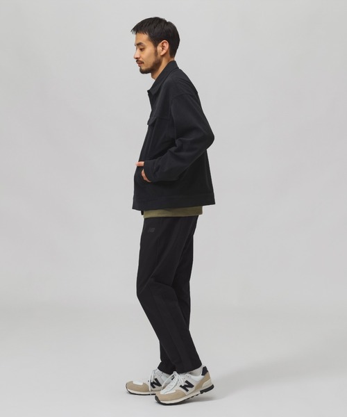 NEW BALANCE(ニューバランス)の「【別注】ニューバランス New Balance コーデュロイユーティリティージャケット 限定コラボ(ブルゾン・メンズ・ベージュ/ブラック・S/M/L/LL)」の4枚目の写真