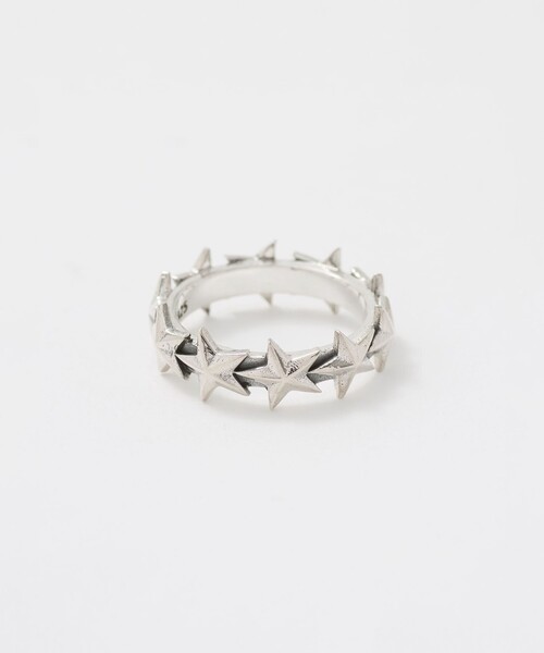 Maple（メープル）の「＜MAPLE＞ STAR RING MEDIUM/リング（リング・メンズ・シルバー・9/7）」の5枚目の写真