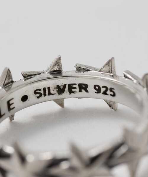 Maple（メープル）の「＜MAPLE＞ STAR RING MEDIUM/リング（リング・メンズ・シルバー・9/7）」の7枚目の写真