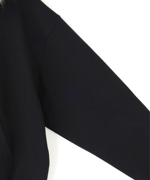 SUPPLIER(サプライヤー)の「SUPPLIER/サプライヤー/Faux Fur Cross Zip Hoodie(パーカー・メンズ・ブラック・M/L/XL)」の6枚目の写真