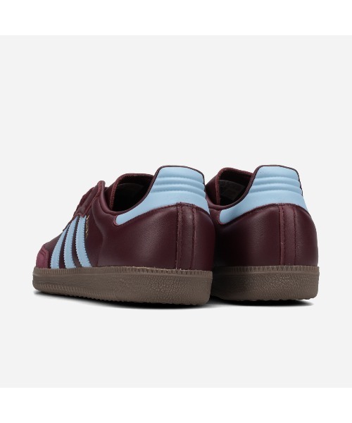 adidas Originals（アディダスオリジナルス）の「【展開店舗限定】 adidas SAMBA OG -JAPAN EXCLUSIVE- / アディダス サンバ OG / LC2637（スニーカー・メンズ・ワインレッド・27cm/26.5cm/26cm/25.5cm/25cm/30cm/29.5cm/29cm/28.5cm/28cm/24.5cm/24cm/23.5cm/23cm/22.5cm/22cm/27.5cm）」の4枚目の写真