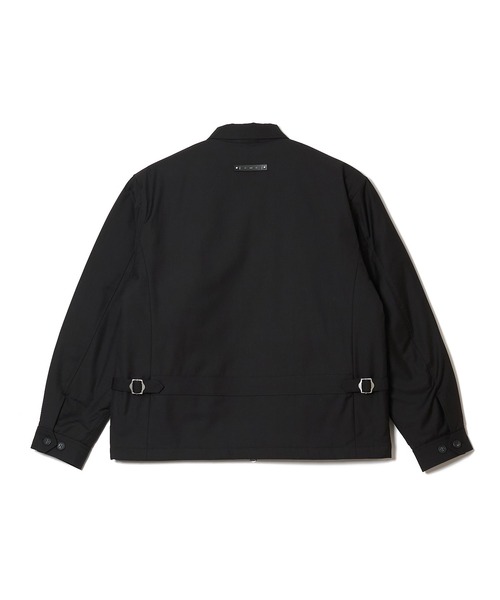 CRIMIE（クライミー）の「STUDDED ZIP TAILORED SUITING HARRINGTON JACKET（ブルゾン・メンズ・ブラック/ブラウン・XXL/XL/L/M/S）」の5枚目の写真