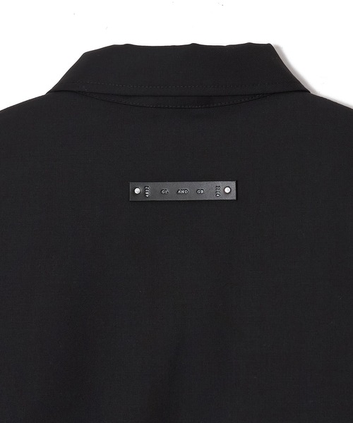 CRIMIE（クライミー）の「STUDDED ZIP TAILORED SUITING HARRINGTON JACKET（ブルゾン・メンズ・ブラック/ブラウン・XXL/XL/L/M/S）」の8枚目の写真
