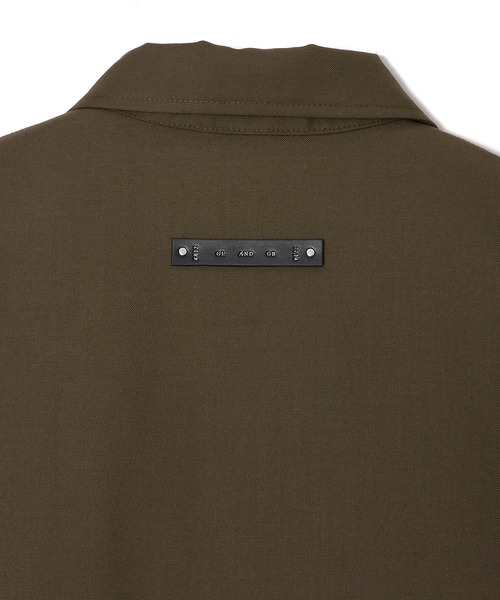 CRIMIE（クライミー）の「STUDDED ZIP TAILORED SUITING HARRINGTON JACKET（ブルゾン・メンズ・ブラック/ブラウン・XXL/XL/L/M/S）」の18枚目の写真