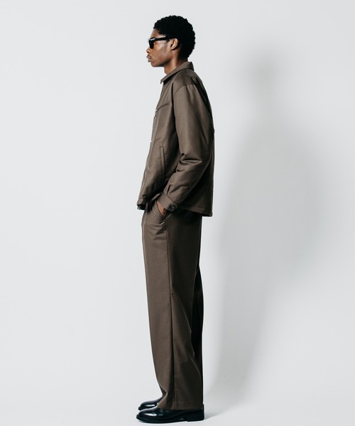 CRIMIE（クライミー）の「STUDDED ZIP TAILORED SUITING HARRINGTON JACKET（ブルゾン・メンズ・ブラック/ブラウン・XXL/XL/L/M/S）」の21枚目の写真