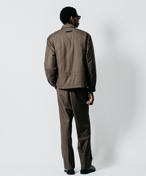 CRIMIE（クライミー）の「STUDDED ZIP TAILORED SUITING HARRINGTON JACKET（ブルゾン・メンズ・ブラック/ブラウン・XXL/XL/L/M/S）」の22枚目の写真