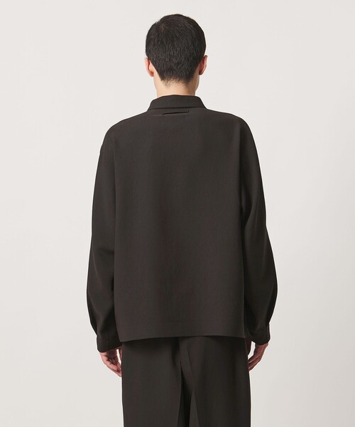 UNITED ARROWS & SONS by DAISUKE OBANA（ユナイテッドアローズアンドサンズバイダイスケオバナ）の「＜D.O UNITED ARROWS BY DAISUKE OBANA＞+10 D/SL PL SHIRT COL 26AW/ポロシャツ（Tシャツ/カットソー・メンズ・ダークブラウン・S/XL/M/L）」の6枚目の写真