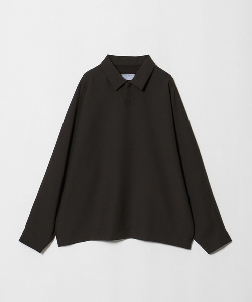 UNITED ARROWS & SONS by DAISUKE OBANA（ユナイテッドアローズアンドサンズバイダイスケオバナ）の「＜D.O UNITED ARROWS BY DAISUKE OBANA＞+10 D/SL PL SHIRT COL 26AW/ポロシャツ（Tシャツ/カットソー・メンズ・ダークブラウン・S/XL/M/L）」の7枚目の写真