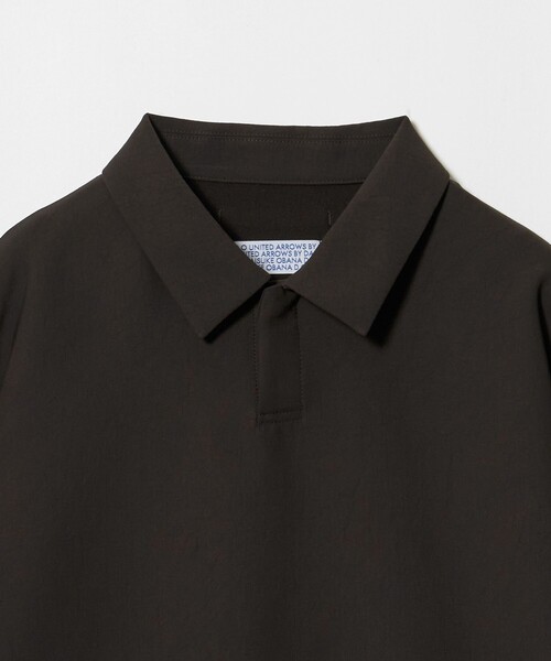 UNITED ARROWS & SONS by DAISUKE OBANA（ユナイテッドアローズアンドサンズバイダイスケオバナ）の「＜D.O UNITED ARROWS BY DAISUKE OBANA＞+10 D/SL PL SHIRT COL 26AW/ポロシャツ（Tシャツ/カットソー・メンズ・ダークブラウン・S/XL/M/L）」の9枚目の写真