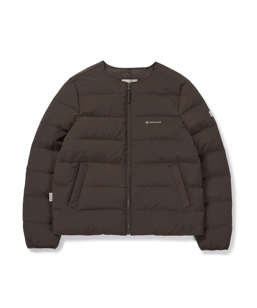 Snow Peak(スノーピーク)の「Snow Peak / LAND WOMEN'S LIGHT DOWN JACKET ランド ライトダウンジャケット ウィメンズ 海外限定(ダウンジャケット/コート・レディース・ブラウン/ブラック/ライトベージュ/ライトピンク・S/M/L)」の7枚目の写真