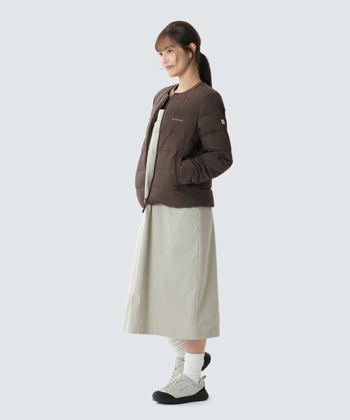 Snow Peak(スノーピーク)の「Snow Peak / LAND WOMEN'S LIGHT DOWN JACKET ランド ライトダウンジャケット ウィメンズ 海外限定(ダウンジャケット/コート・レディース・ブラウン/ブラック/ライトベージュ/ライトピンク・S/M/L)」の21枚目の写真