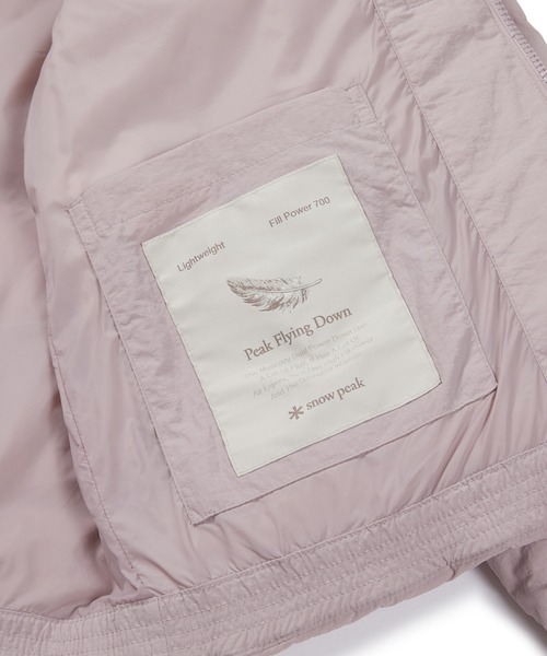 Snow Peak(スノーピーク)の「Snow Peak / LAND WOMEN'S LIGHT DOWN JACKET ランド ライトダウンジャケット ウィメンズ 海外限定(ダウンジャケット/コート・レディース・ブラウン/ブラック/ライトベージュ/ライトピンク・S/M/L)」の18枚目の写真