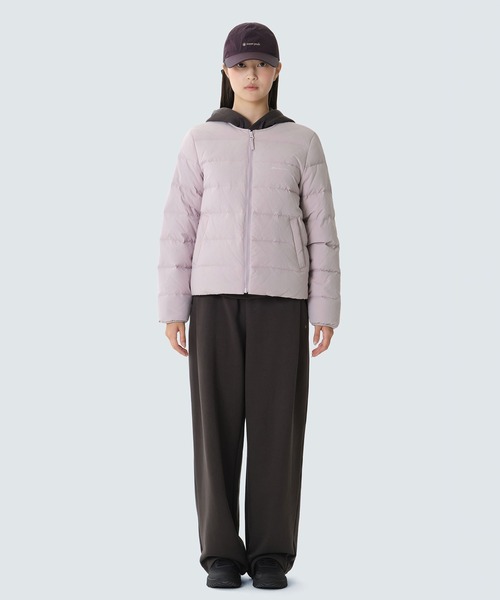 Snow Peak(スノーピーク)の「Snow Peak / LAND WOMEN'S LIGHT DOWN JACKET ランド ライトダウンジャケット ウィメンズ 海外限定(ダウンジャケット/コート・レディース・ブラウン/ブラック/ライトベージュ/ライトピンク・S/M/L)」の22枚目の写真