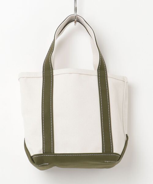 L.L.Bean（エルエルビーン）の「【L.L.Bean/エルエルビーン】ボートトートバッグ スモールサイズ（トートバッグ・レディース・ブラック/アイボリー/ダークグリーン/オリーブ/ブルー/レッド・FREE）」の4枚目の写真