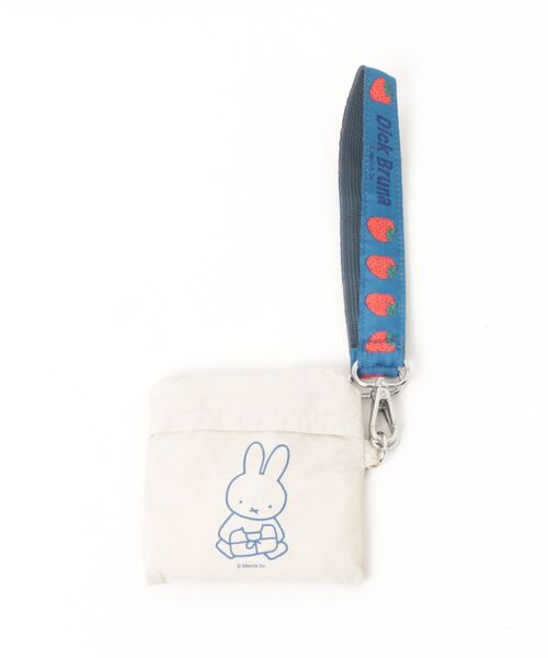 Dick Bruna（ディックブルーナ）の「Dick Bruna ストラップ付ショッパーバッグ（トートバッグ・レディース・アイボリー/ベージュ/ブラック・FREE）」の4枚目の写真