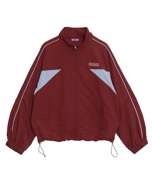 PUNYUS(プニュズ)の「【NEW SIZE】切り替えナイロンジャケット(ナイロンジャケット・レディース・グリーン/ワイン/ブラック・5/1/2/3/4)」の3枚目の写真