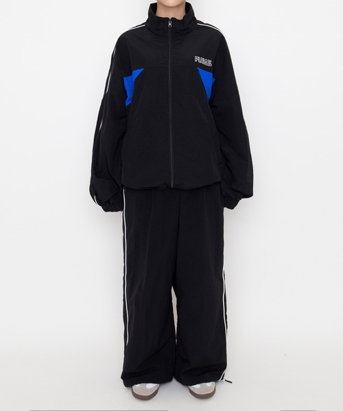 PUNYUS(プニュズ)の「【NEW SIZE】切り替えナイロンジャケット(ナイロンジャケット・レディース・グリーン/ワイン/ブラック・5/1/2/3/4)」の15枚目の写真