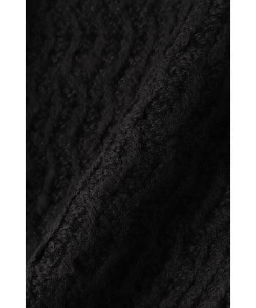 YLEVE(イレーヴ)の「YLEVE / ANDEAN HIGHLAND WOOL KN P/O(ニット/セーター・レディース・ブラック/ブラウン・1)」の5枚目の写真