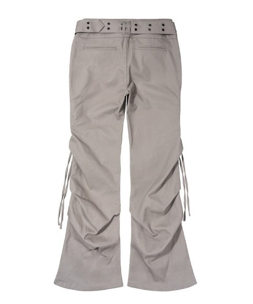 FANCY CLUB(ファンシークラブ)の「A'GEM/9 × .kom 『FANCY CLUB/ファンシークラブ』 BELTED FLARE SHIRRING PANTS/ベルテッドフレアシャーリングパンツ(その他パンツ・レディース・ブラック/ベージュ・1/2)」の21枚目の写真