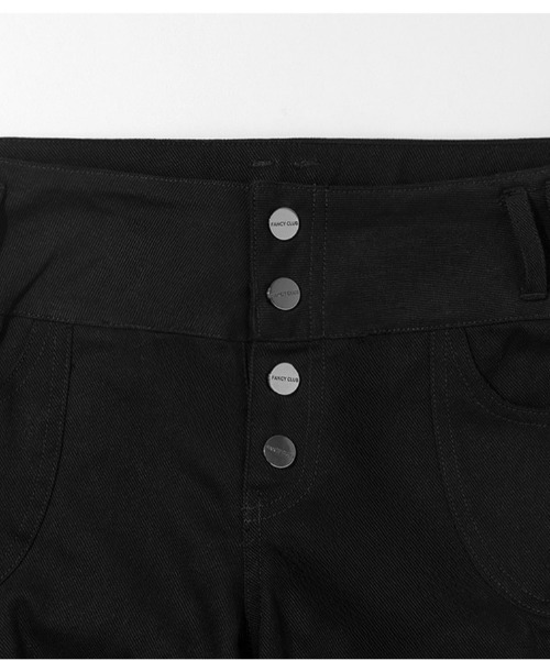 FANCY CLUB(ファンシークラブ)の「A'GEM/9 × .kom 『FANCY CLUB/ファンシークラブ』 BELTED FLARE SHIRRING PANTS/ベルテッドフレアシャーリングパンツ(その他パンツ・レディース・ブラック/ベージュ・1/2)」の16枚目の写真