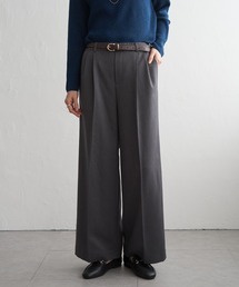 ウーリッシュツイルワイドパンツ
