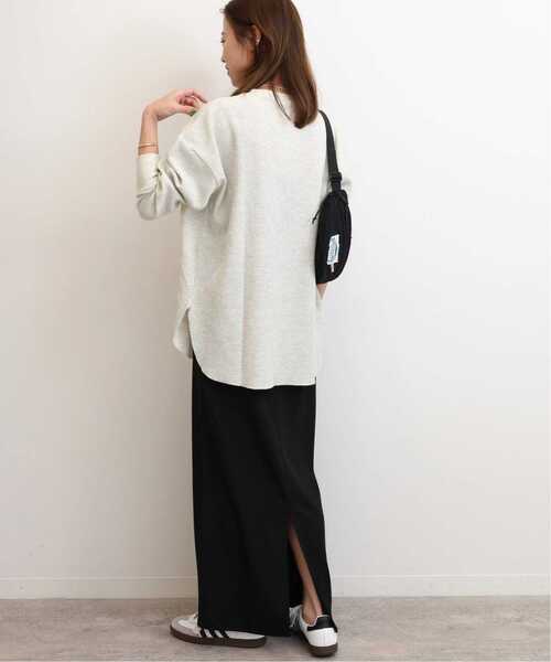 JOURNAL STANDARD relume(ジャーナルスタンダード レリューム)の「《一部WEB限定追加》TCワッフルオーバーサイズロングスリーブTシャツ(Tシャツ/カットソー・レディース・ストーン/ホワイト/ブラック/ライトグレー・FREE)」の17枚目の写真