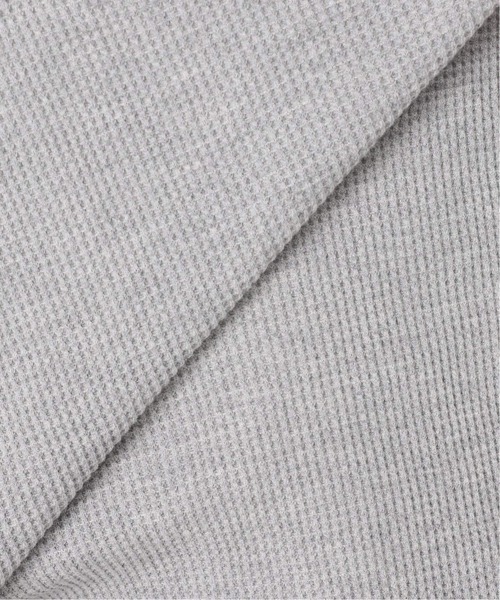 JOURNAL STANDARD relume(ジャーナルスタンダード レリューム)の「《一部WEB限定追加》TCワッフルオーバーサイズロングスリーブTシャツ(Tシャツ/カットソー・レディース・ストーン/ホワイト/ブラック/ライトグレー・FREE)」の7枚目の写真