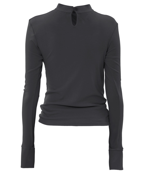 FLAREUP（フレアアップ）の「ドレープモックネック長袖 (FL-182_Black)（Tシャツ/カットソー・レディース・ブラック・OS）」の10枚目の写真