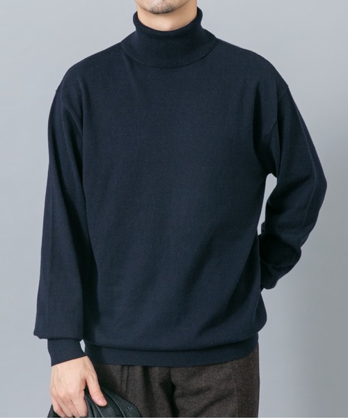 URBAN RESEARCH ROSSO MEN(アーバンリサーチロッソメン)の「『イージーケア』コットンカシミヤタートルニット(ニット/セーター・メンズ・ベージュ系その他/グレー/アイボリー/ネイビー/ブラック・LARGE/MEDIUM)」の17枚目の写真