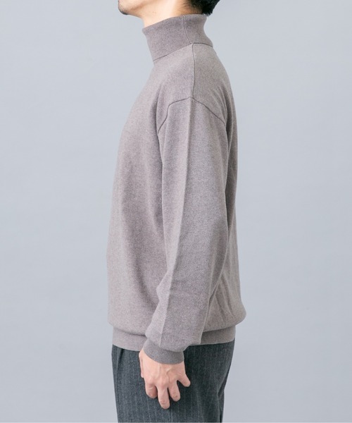 URBAN RESEARCH ROSSO MEN(アーバンリサーチロッソメン)の「『イージーケア』コットンカシミヤタートルニット(ニット/セーター・メンズ・ベージュ系その他/グレー/アイボリー/ネイビー/ブラック・LARGE/MEDIUM)」の12枚目の写真