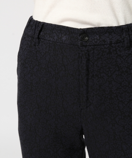 GLOBAL WORK（グローバルワーク）の「ナイロンレーヨンジャガードトラウザー/726103（その他パンツ・レディース・オフホワイト/ネイビー・LARGE/SMALL/MEDIUM）」の7枚目の写真