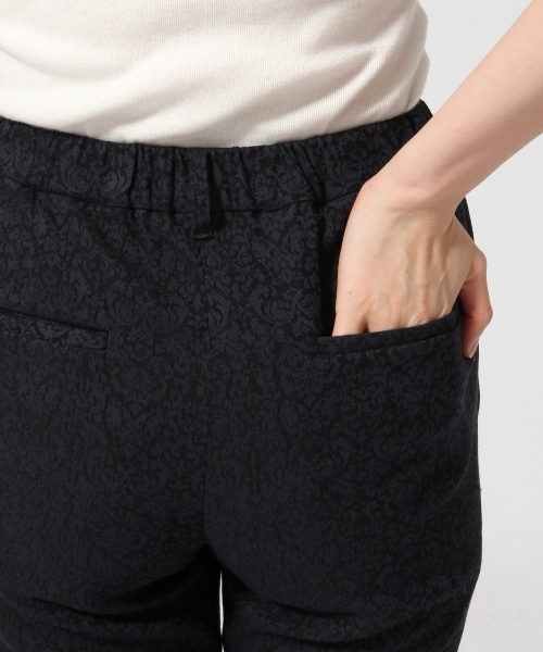 GLOBAL WORK（グローバルワーク）の「ナイロンレーヨンジャガードトラウザー/726103（その他パンツ・レディース・オフホワイト/ネイビー・LARGE/SMALL/MEDIUM）」の10枚目の写真