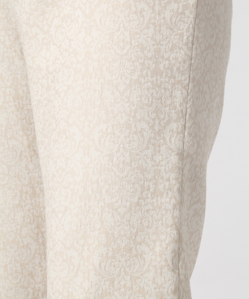 GLOBAL WORK（グローバルワーク）の「ナイロンレーヨンジャガードトラウザー/726103（その他パンツ・レディース・オフホワイト/ネイビー・LARGE/SMALL/MEDIUM）」の11枚目の写真