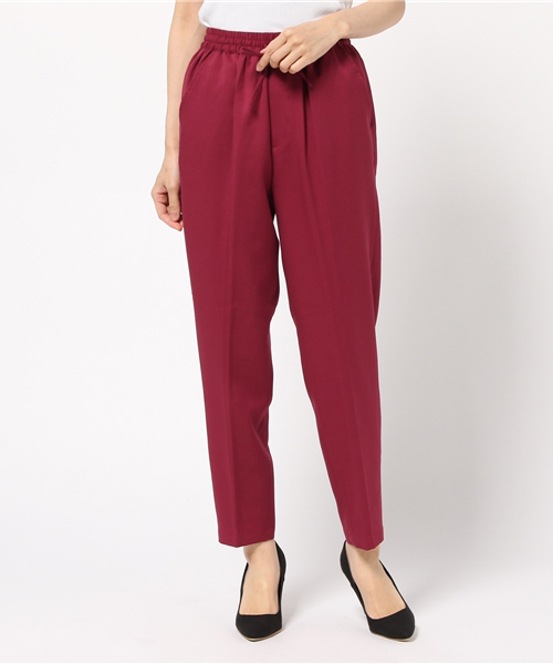 WEGO(ウィゴー)の「WEGO/イージースラックスパンツ(スラックス・レディース・グレー系その他2/ブラック/レッド/ベージュ/ブラック系その他/ダークインディゴブルー・FREE)」の10枚目の写真