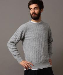 BEAUTY&YOUTH UNITED ARROWS | BY カシミヤ ケーブル ニット(ニット/セーター)