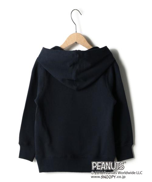 coen(コーエン)の「【coen kids】(SNOOPY/スヌーピー)サガラ刺繍パーカー(100~150cm)(パーカー・キッズ・ネイビー/グレー・110/140/130/100/150/120)」の9枚目の写真