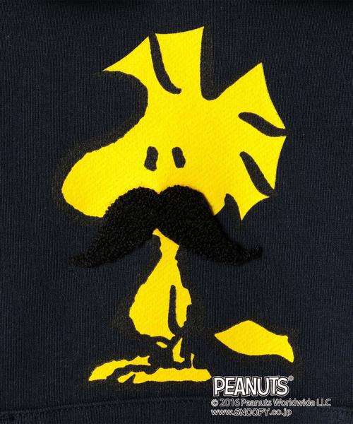 coen(コーエン)の「【coen kids】(SNOOPY/スヌーピー)サガラ刺繍パーカー(100~150cm)(パーカー・キッズ・ネイビー/グレー・110/140/130/100/150/120)」の10枚目の写真