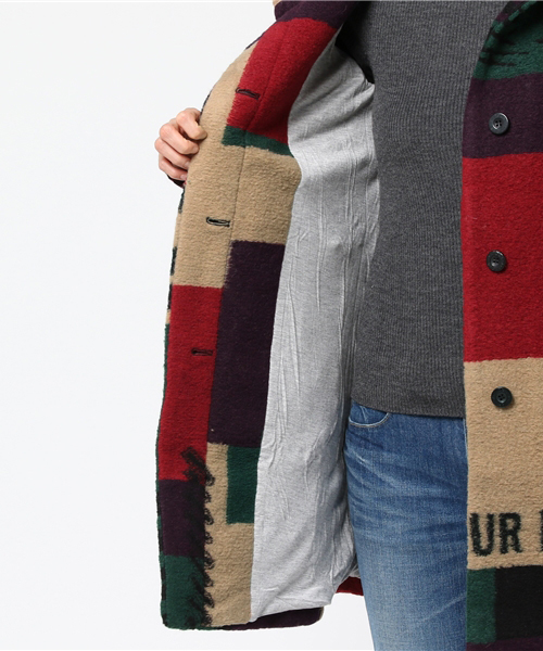 Desigual（デシグアル）の「「Desigual/デシグアル」アウター（その他アウター・レディース・ブラウン系その他・38/42/36/40）」の9枚目の写真