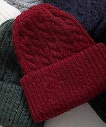 WEGO | WEGO/ケーブルニットキャップ(ニットキャップ/ビーニー)