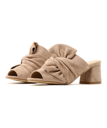 Andemiu | ＢＩＧリボンミュールサンダル750178(サンダル)