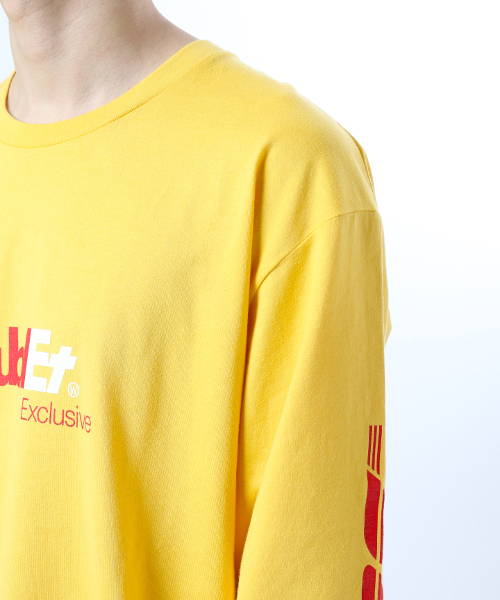 doublet(ダブレット)の「doublet×WISM 別注 CHAOS LONG SLEEVE (Tシャツ/カットソー・メンズ・イエロー/ホワイト・SMALL/MEDIUM/LARGE/X-LARGE)」の9枚目の写真