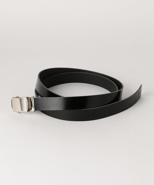 coen(コーエン)の「レザーガチャベルト(ベルト・メンズ・ダークブラウン/レッド/ブラック/ブラウン・FREE)」の2枚目の写真