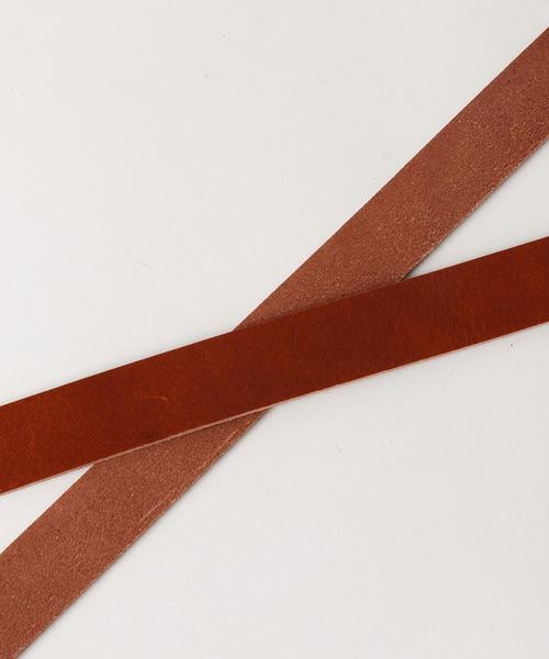 coen(コーエン)の「レザーガチャベルト(ベルト・メンズ・ダークブラウン/レッド/ブラック/ブラウン・FREE)」の11枚目の写真