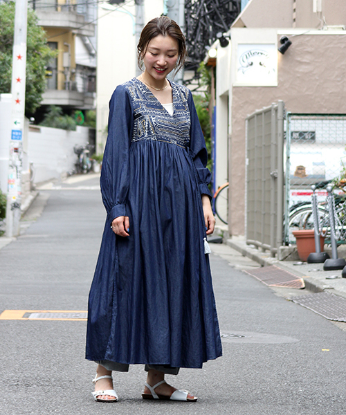 Freak S Store Ne Quittez Pas ヌキテパ 刺繍カシュクールワンピース Wear