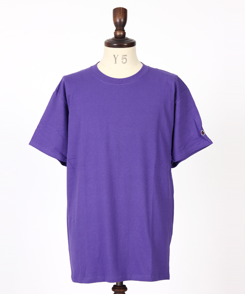 Champion（チャンピオン）の「Championクルーネック無地半袖Tシャツ（Tシャツ/カットソー・メンズ・ネイビー/オレンジ/パープル/ホワイト/グレー/チャコール/ブルー/ブラック/ワイン/ダークグリーン/レッド・M/XL/S/L）」の22枚目の写真