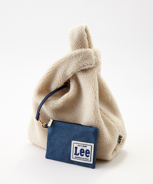 SMIR NASLI（サミールナスリ）の「【Lee×SMIRNASLI】ボアトート　011100011    （トートバッグ・レディース・ベージュ/オフホワイト/ライトピンク・FREE）」の2枚目の写真