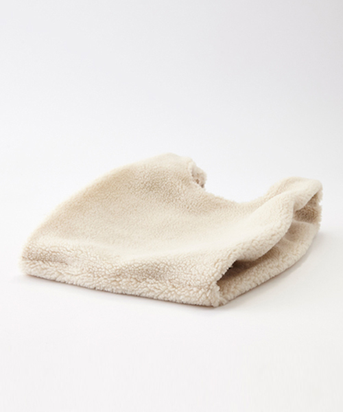 SMIR NASLI（サミールナスリ）の「【Lee×SMIRNASLI】ボアトート　011100011    （トートバッグ・レディース・ベージュ/オフホワイト/ライトピンク・FREE）」の5枚目の写真