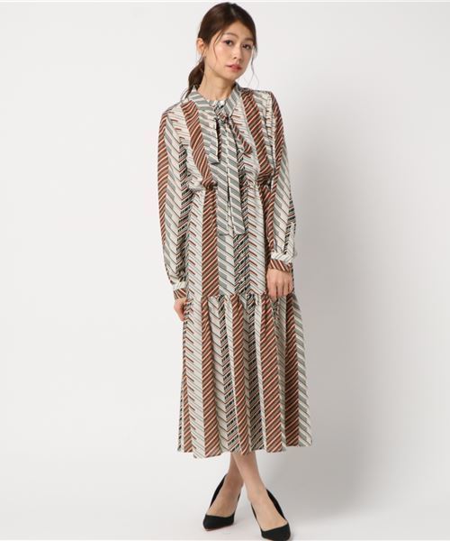 Fray I D フレイアイディー の ジオメトリックワンピース ワンピース Wear